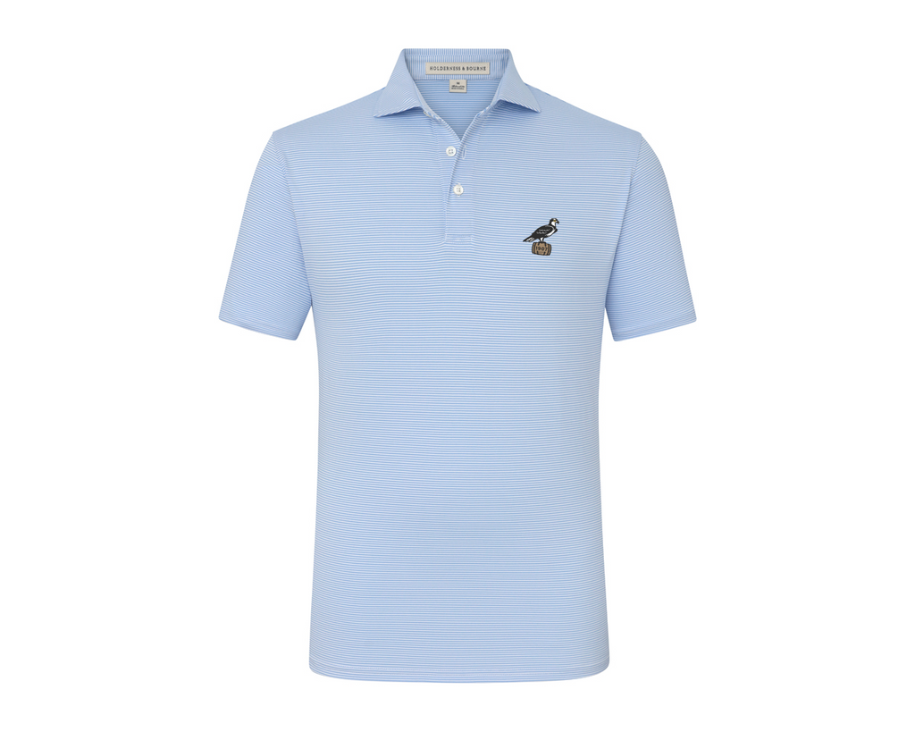 Holderness & Bourne - Perkins Shirt w Spey Bay Logo - Windsor & White