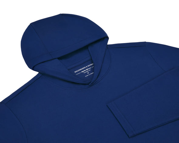 Holderness & Bourne - Jackson Hoodie w Spey Bay Logo - Navy