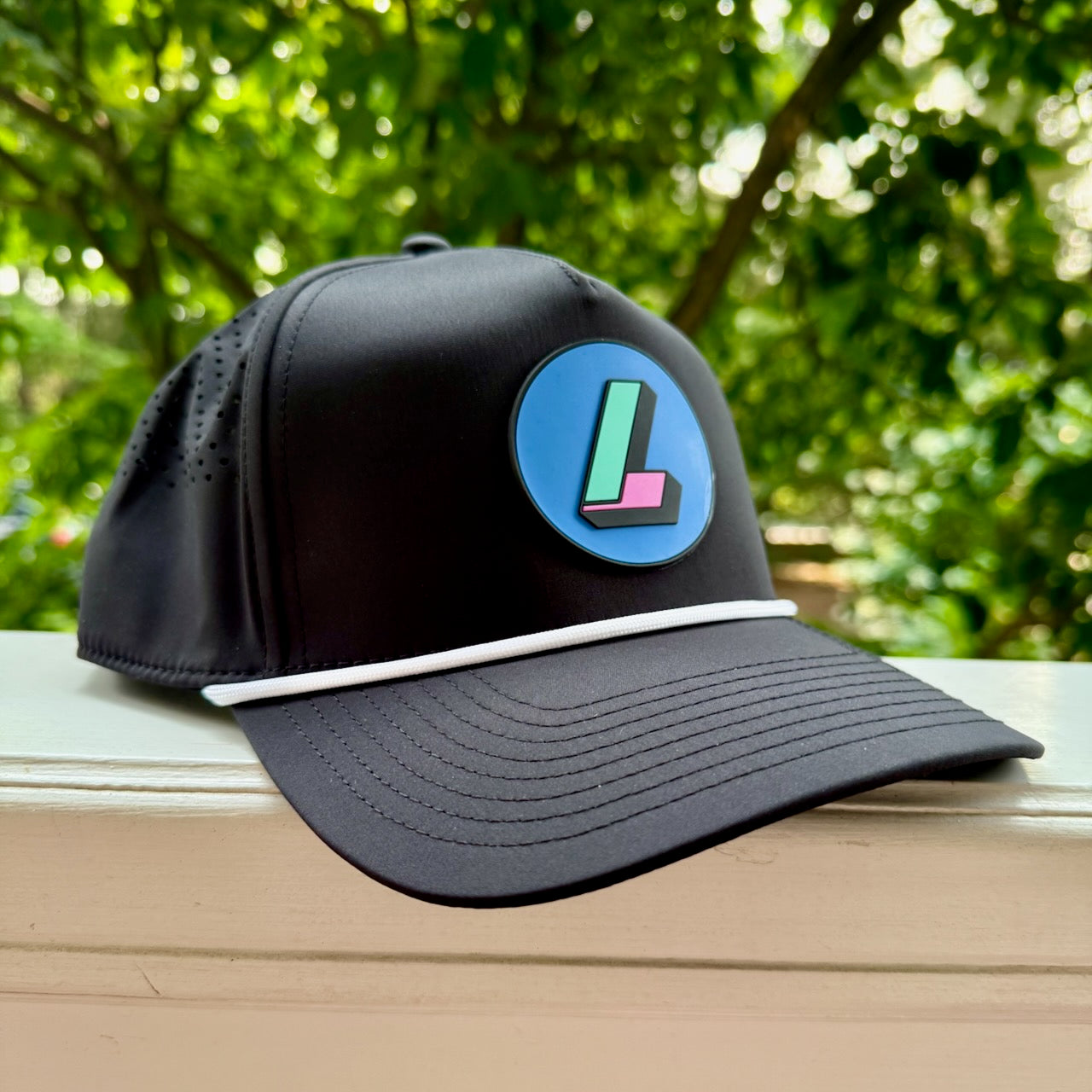$LINKS Rope Hat - Black