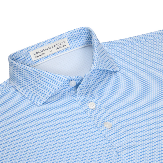 H&B - Norman Shirt - Vista & Horizon Blue