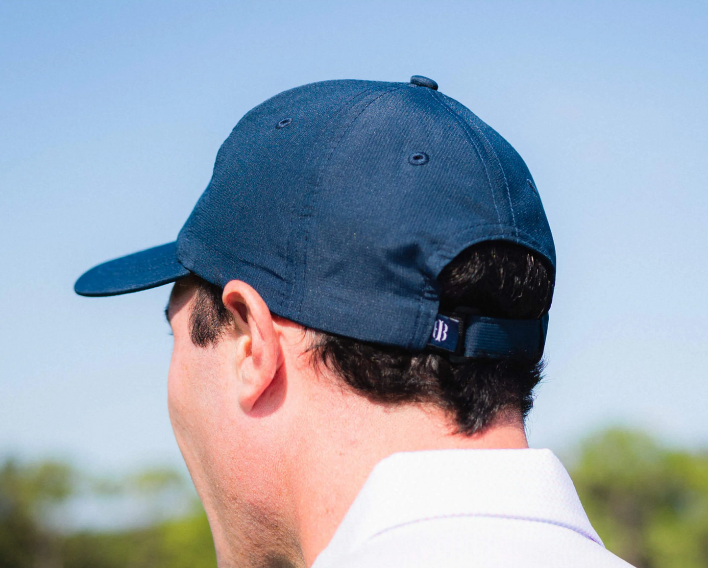 Holderness & Bourne - Performance Hat w Spey Bay Logo - Navy
