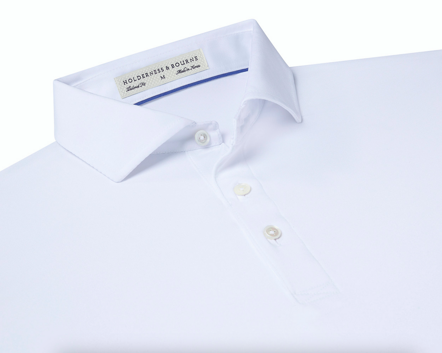 H&B - Anderson Shirt (Spey Bay Logo) - White