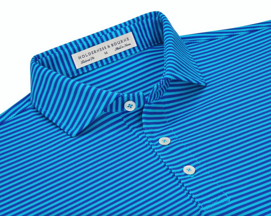 Holderness & Bourne - Maxwell Shirt - Bali & Cobalt