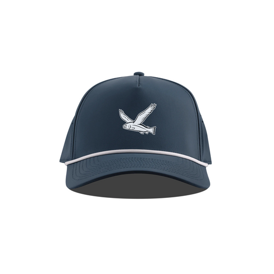 Fishbird Rope Hat - Navy
