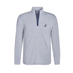 Holderness & Bourne - Bell Pullover w Spey Bay Logo - Heathered Oxford