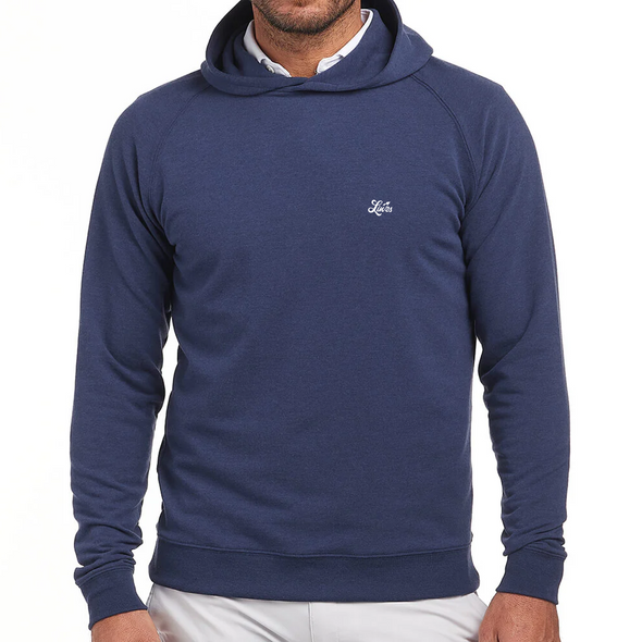 Holderness & Bourne - Lawson Hoodie - Heathered Atlantic