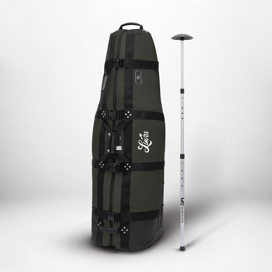 Links x Club Glove Pro Traveler Bag - Black/Grey