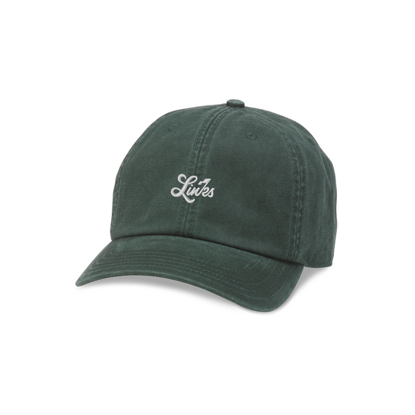 Classic Links Cotton Hat - Dark Green