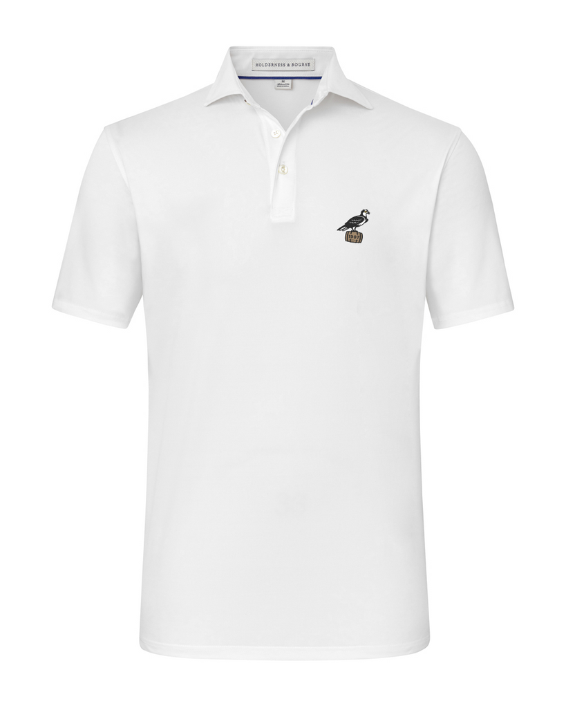 Holderness & Bourne - Anderson Shirt w Spey Bay Logo - White