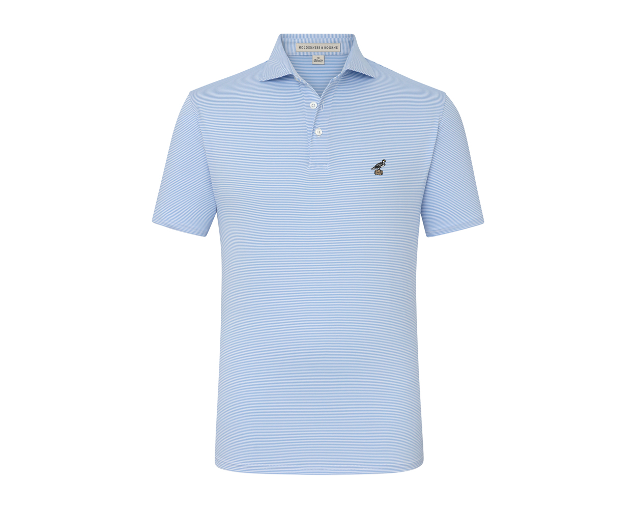 H&B - Perkins Shirt (Spey Bay logo) - Vista & White