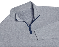 Holderness & Bourne - Bell Pullover w Spey Bay Logo - Heathered Oxford
