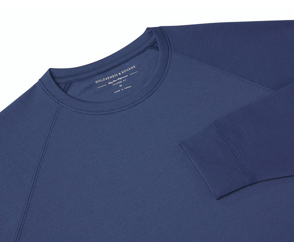 Holderness & Bourne - Betts Pullover - Heathered Navy